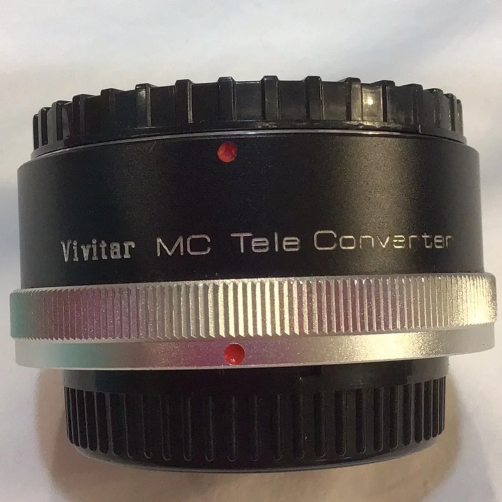 Vivitar lens MC tele converter 2 x4 FL FD